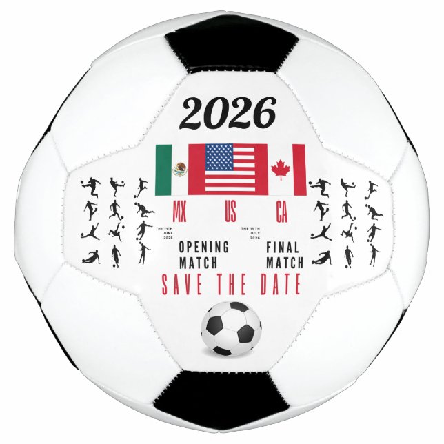 Soccer Gifts for Fans Ball (Front)