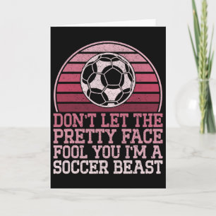 Soccer Gigi Grandma Sport Lover Birthday Mother's  Card
