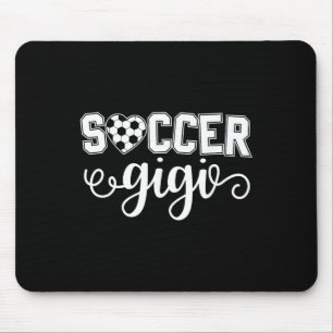 Soccer Gigi Grandma Sport Lover Birthday Mother's Mouse Pad