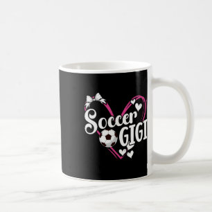 Soccer Gigi Heart Gigi Of A Soccer Player Gigi Coffee Mug