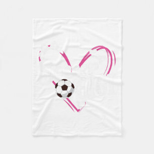 Soccer Gigi Heart Gigi Of A Soccer Player Gigi Fleece Blanket