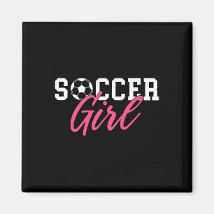 Soccer Girl _1 Magnet