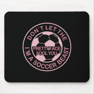 Soccer Girl _1 Mouse Pad
