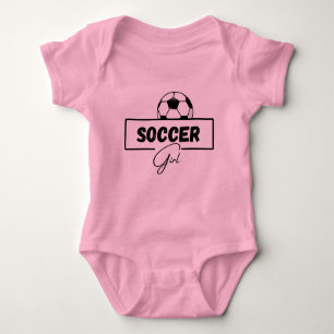 Soccer Girl Baby ,Girls Soccer Gifts,Soccer lover Baby Bodysuit