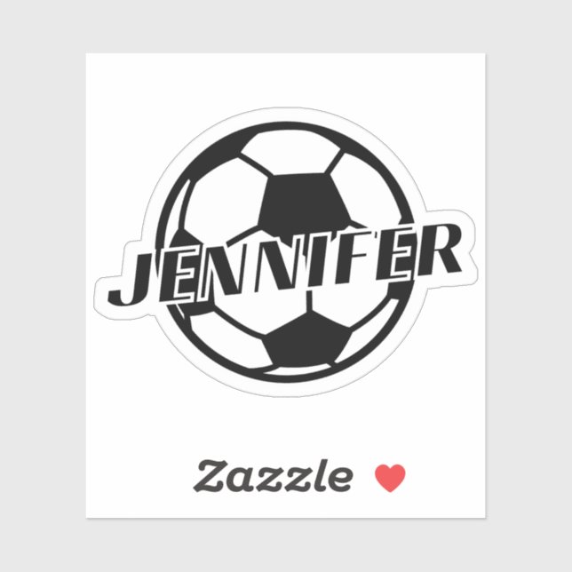 SOCCER GIRL CUSTOM NAME (Sheet)