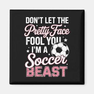 Soccer Girl Definition Magnet