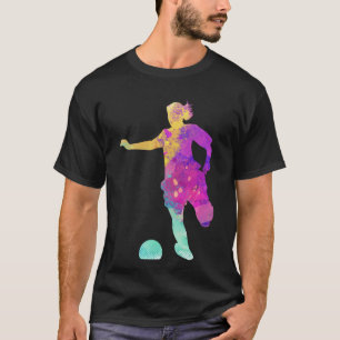 Soccer Girl Goalie Sports Female Ball Players T-Shirt