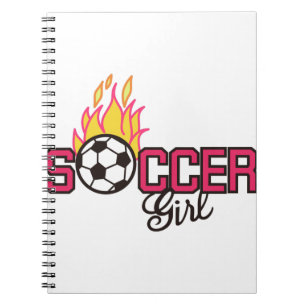 Soccer Girl Notebook
