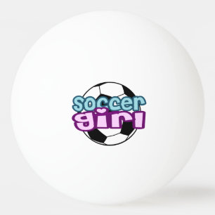 Soccer Girl Ping Pong Ball