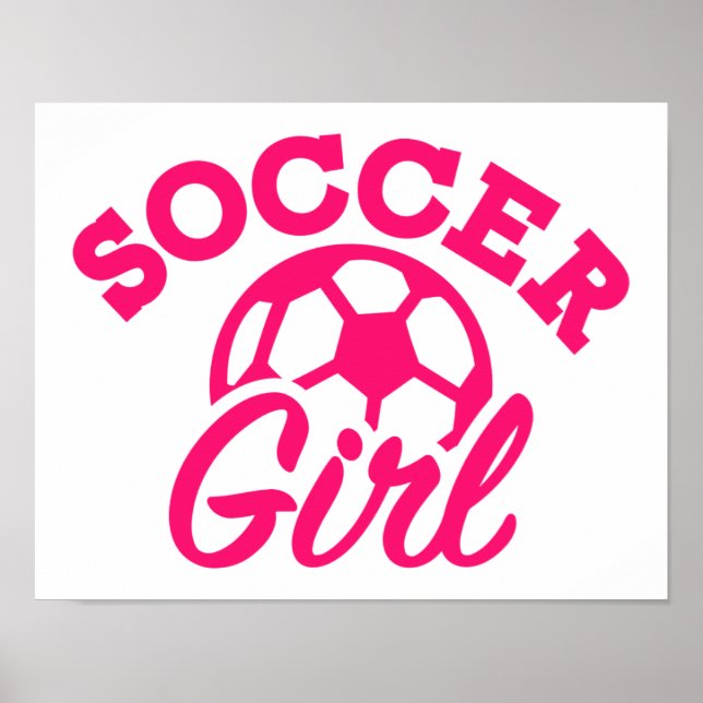 Soccer girl poster (Front)