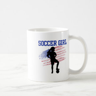 Soccer Girl Soccer Fan Support Stadium Show Your P Coffee Mug