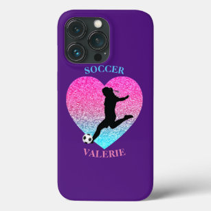 Soccer Girl Sparkle    iPhone 13 Pro Case