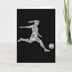 Soccer Girl Women Youth Player Card