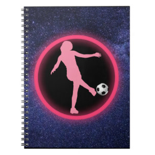 Soccer Girls Galaxy     Notebook