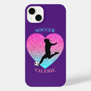 Soccer Girls Purple OtterBox iPhone Case