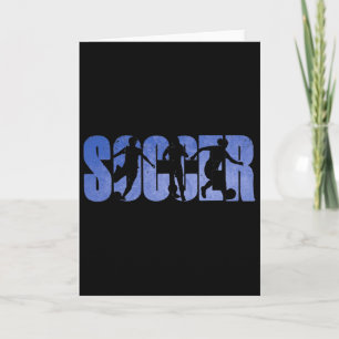 Soccer Girls Soccer Players Youth School Soccer Co Card