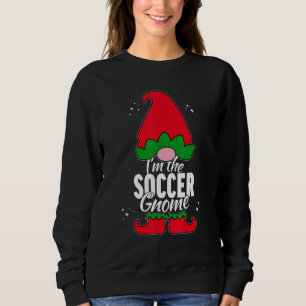 Soccer Gnome Matching Family Group Christmas Party Sweatshirt