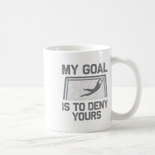 Soccer Goalie Art For Men Women Boys Girls Gag Soc Coffee Mug
