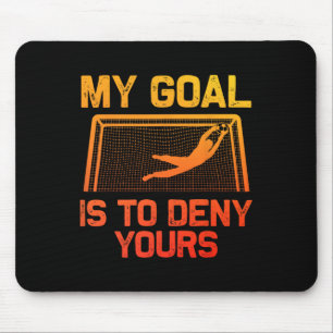 Soccer Goalie Art For Men Women Boys Girls Gag Soc Mouse Pad