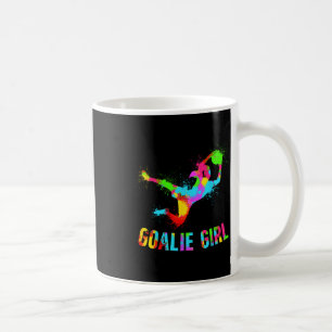 Soccer Goalie Girl Soccer Goalkeeper Female Soccer Coffee Mug