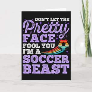 Soccer Goalie Goalkeeper Boys Kids Youth Men Card
