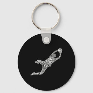 Soccer Goalie Goalkeeper Men Kids Boys Youth  Key Ring