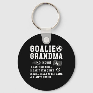 Soccer Goalie Grandma Definition Soccer Keeper Gra Key Ring