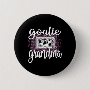 Soccer Goalie Grandma Soccer Goalkeeper Grandmothe 6 Cm Round Badge