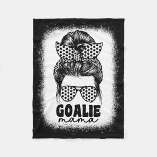 Soccer Goalie Mama Goal Keeper Soccer Goalkeeper M Fleece Blanket