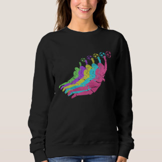 Soccer Goalie Save 80s Colors 1980s Sweatshirt