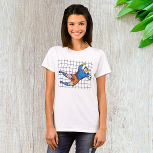 Soccer Goalkeeper Diving Save T-Shirt