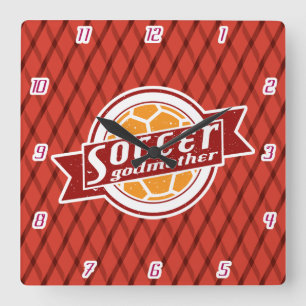Soccer Godmother Clock