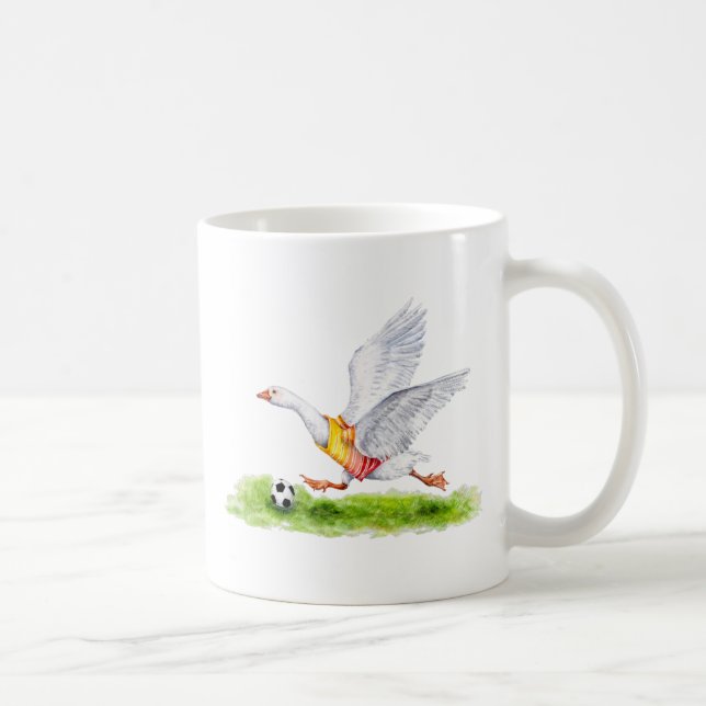 Soccer Goose Coffee Mug (Right)