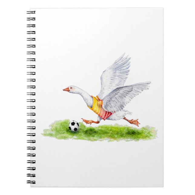 Soccer Goose Notebook (Front)