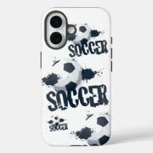 Soccer Graffiti iPhone 16 Case