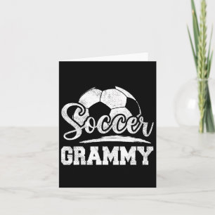 Soccer Grammy Soccer Player Game Day Mother's Day Card