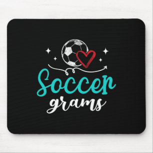 Soccer Grams Funny Soccer Player Grams Mouse Pad