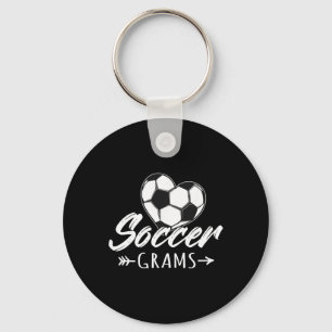 Soccer Grams Matching Family Soccer Lover Key Ring