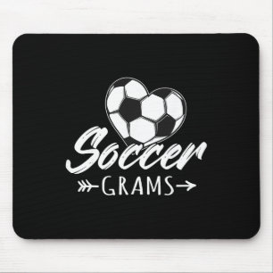 Soccer Grams Matching Family Soccer Lover  Mouse Pad