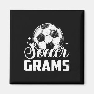Soccer Grams Matching Family Soccer  Magnet