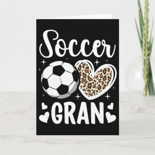 Soccer Gran Grandma Gran Of A Soccer Player Gran  Card
