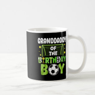 Soccer Granddaddy Birthday Boy Party Soccer Family Coffee Mug