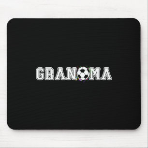 Soccer Grandma 1st Birthday Mouse Pad