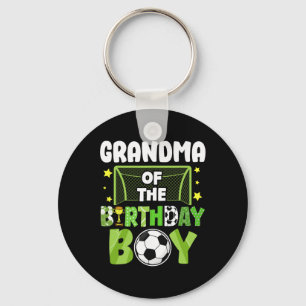 Soccer Grandma Birthday Boy Party Soccer Family Ma Key Ring