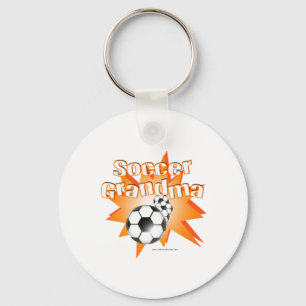 Soccer Grandma Key Ring