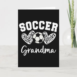 Soccer Grandma Matching Family Soccer Card