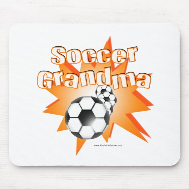 Soccer Grandma Mouse Pad (Front)
