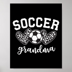 Soccer Grandma Soccer Grandmother Game Day Mother' Poster