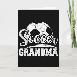 Soccer Grandma Soccer Player Game Day Mother's Day Card