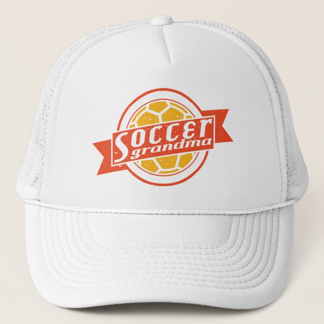 Soccer Grandma Trucker Hat (Front)